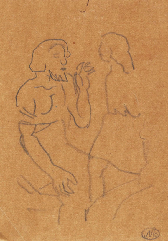 Aristide Maillol - Bleistift