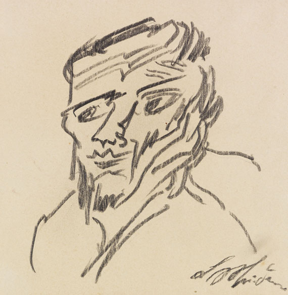 Ludwig Meidner - Bleistift