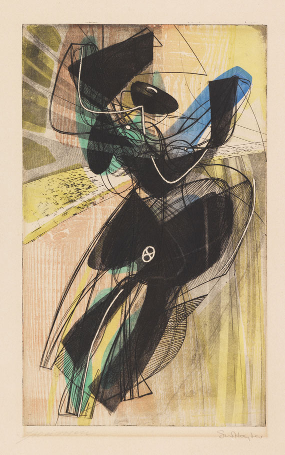 Stanley William Hayter - Farbradierung