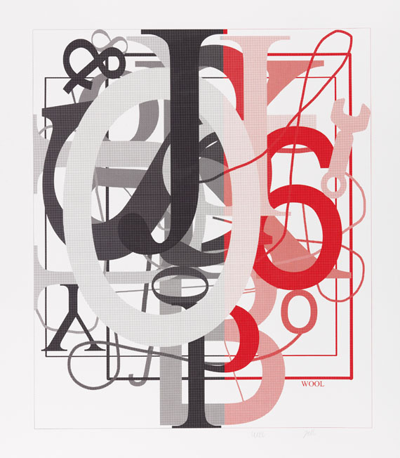 Christopher Wool - Farbserigrafie