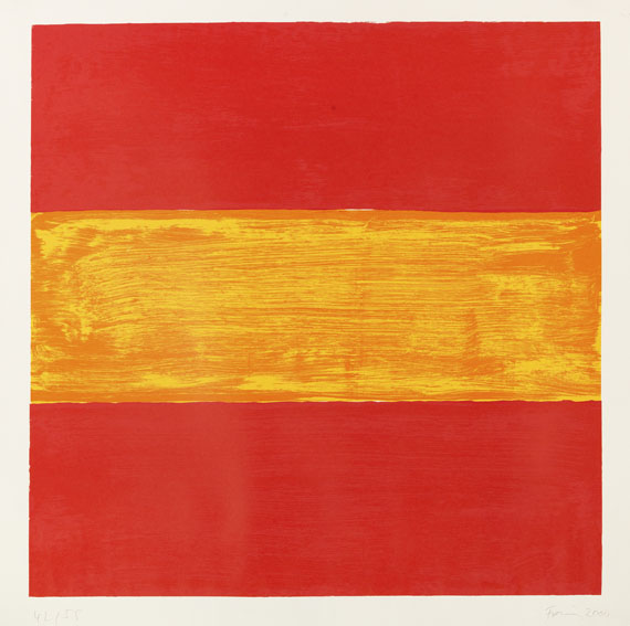 Günther Förg - Farbserigrafie