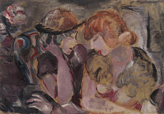 Kolle gen. vom Hügel, Helmut - Oil on cardboard