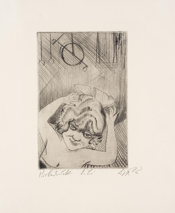 Dix, Otto - Drypoint