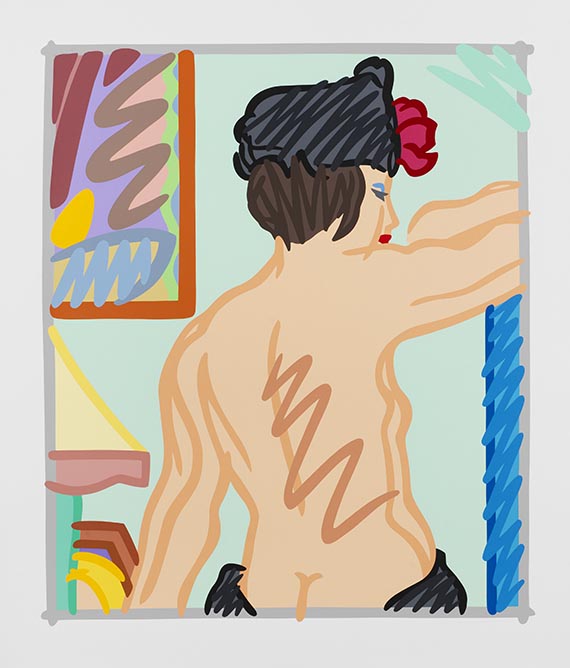 Tom Wesselmann - Silkscreen in colors