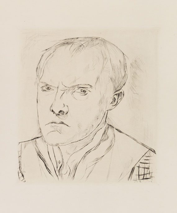 Max Beckmann - Drypoint
