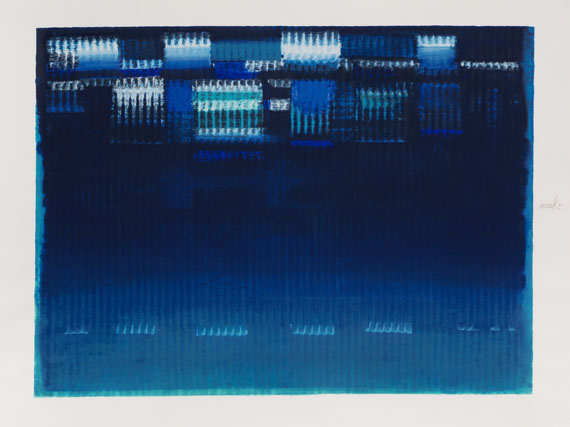 Heinz Mack - Silkscreen in colors