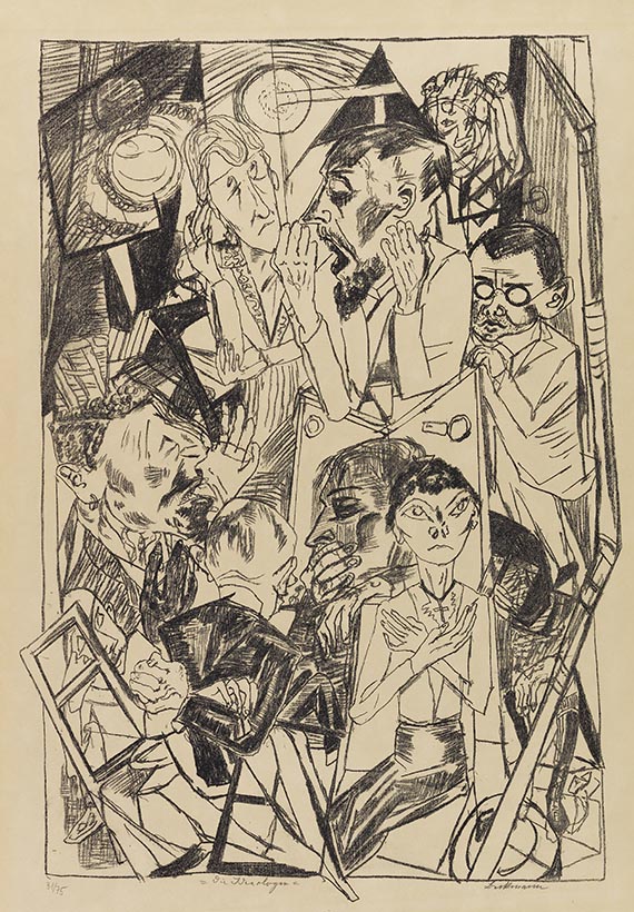 Beckmann, Max - Lithograph