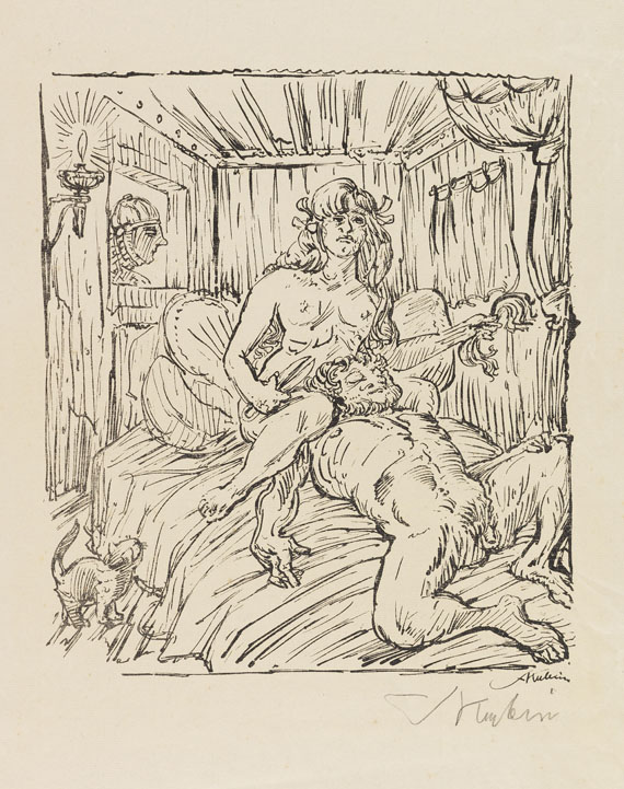 Alfred Kubin - Lithograph