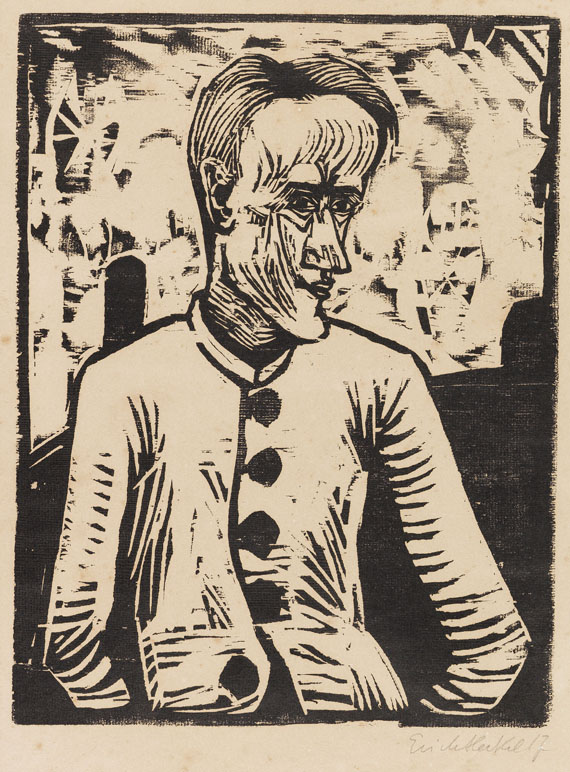 Erich Heckel - Woodcut