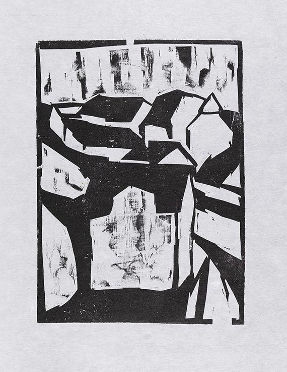 Karl Schmidt-Rottluff - Woodcut