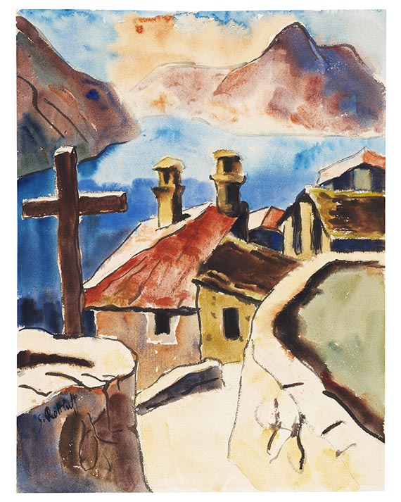 Karl Schmidt-Rottluff - Watercolor