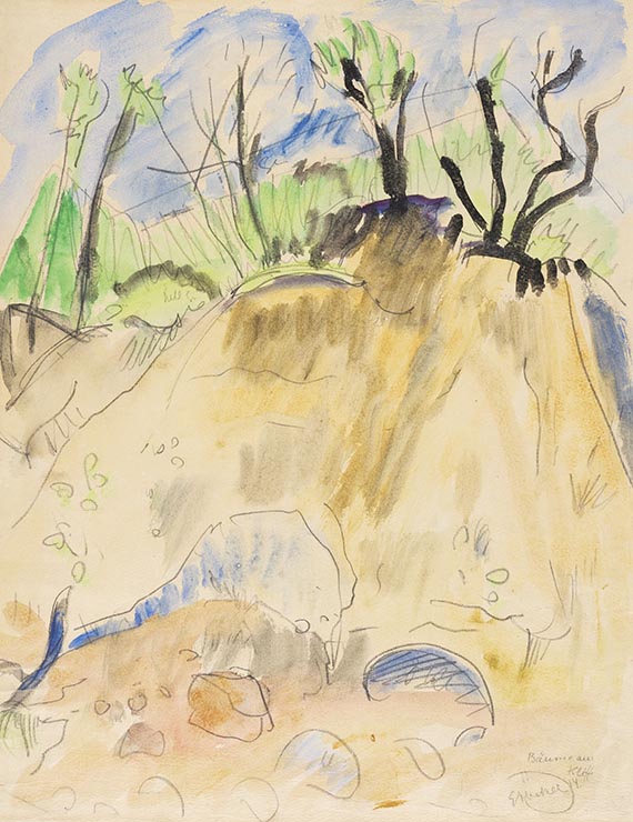 Erich Heckel - Watercolor