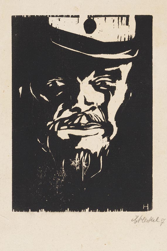 Erich Heckel - Woodcut