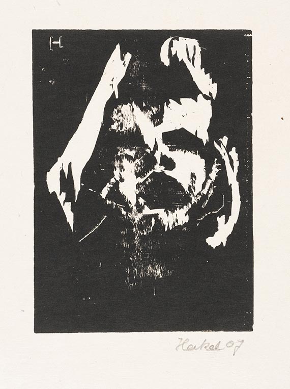 Erich Heckel - Woodcut