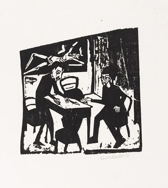 Erich Heckel - Woodcut