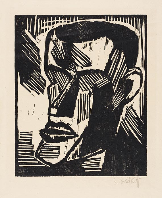 Karl Schmidt-Rottluff - Woodcut