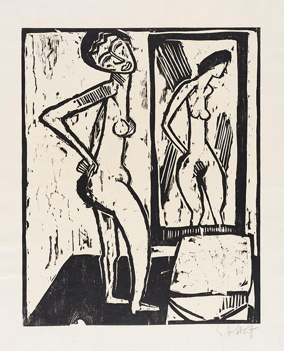 Schmidt-Rottluff, Karl - Woodcut