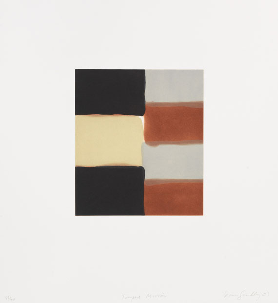 Sean Scully - Etching and aquatint in colors