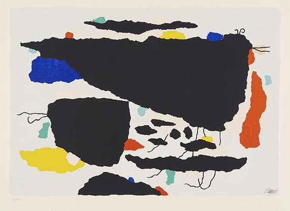 Baumeister, Willi - Silkscreen in colors