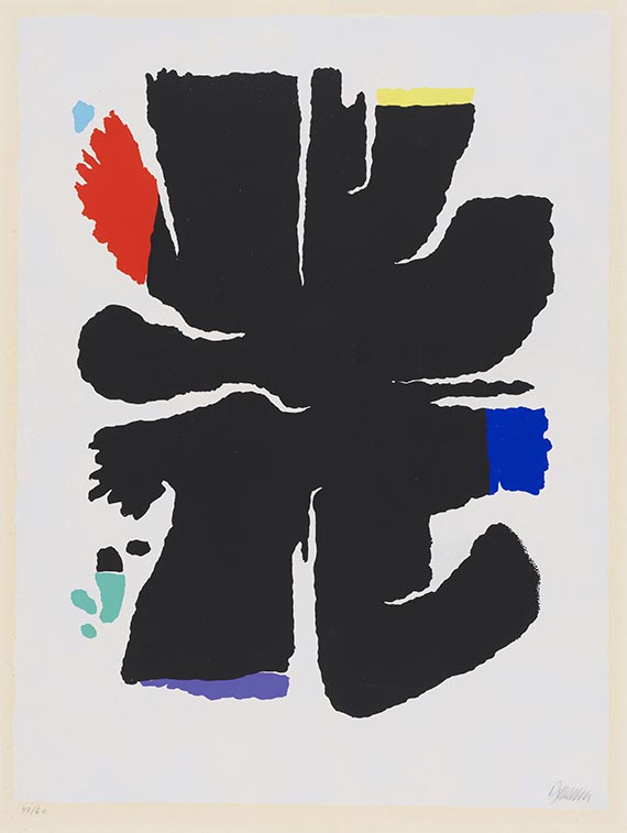 Baumeister, Willi - Silkscreen in colors