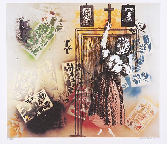 Polke, Sigmar - Offset in colors