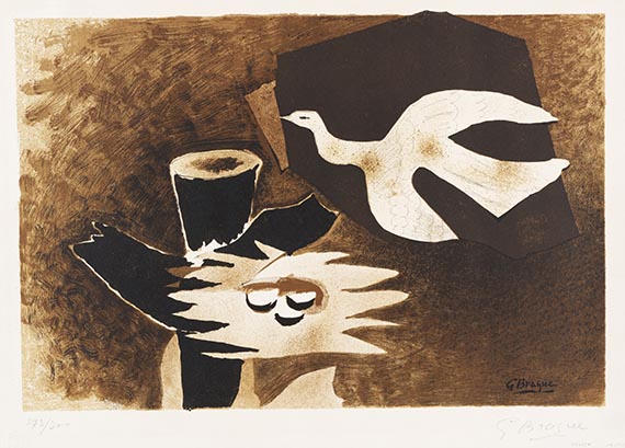 Georges Braque - Lithograph in colors