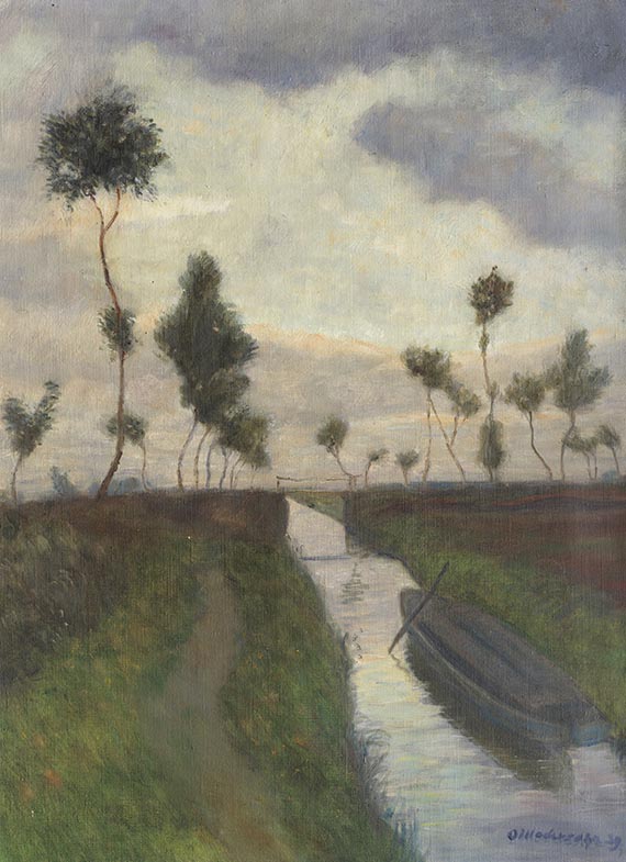 Modersohn, Otto - Oil on canvas