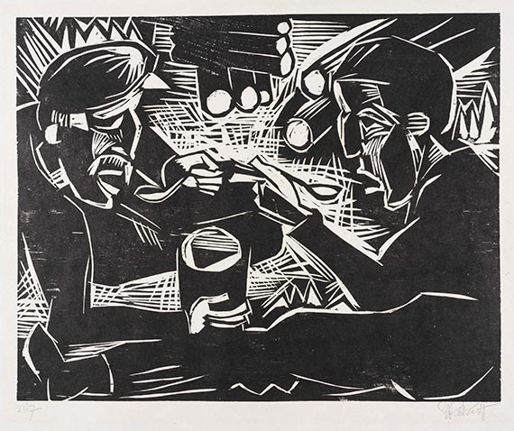 Karl Schmidt-Rottluff - Woodcut