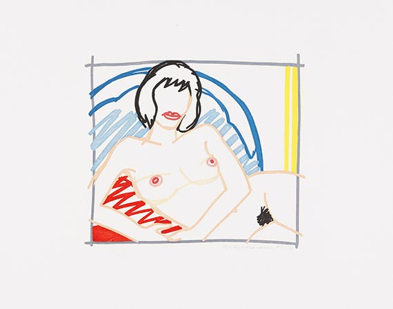 Tom Wesselmann - Etching and aquatint in colors