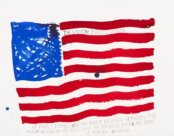 Raymond Pettibon - Watercolor on paper