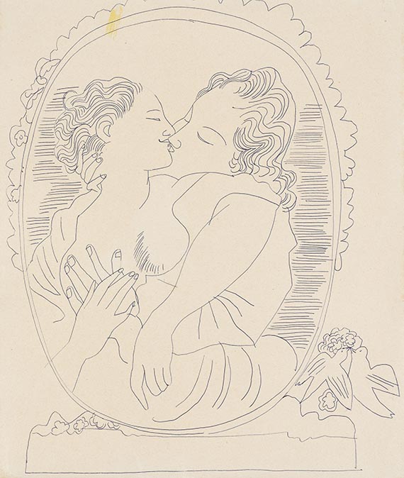 Warhol, Andy - Ball-point drawing
