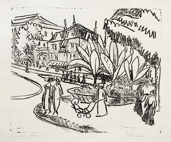 Kirchner, Ernst Ludwig - Lithograph