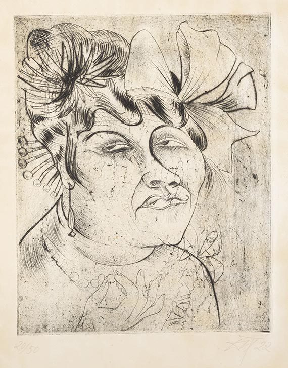 Dix, Otto - Drypoint