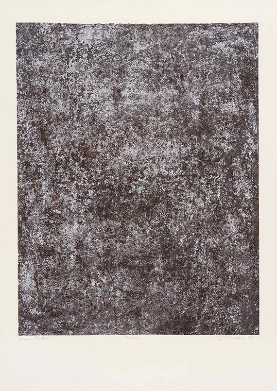 Dubuffet, Jean - Lithograph in colors