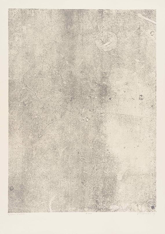 Dubuffet, Jean - Lithograph in colors