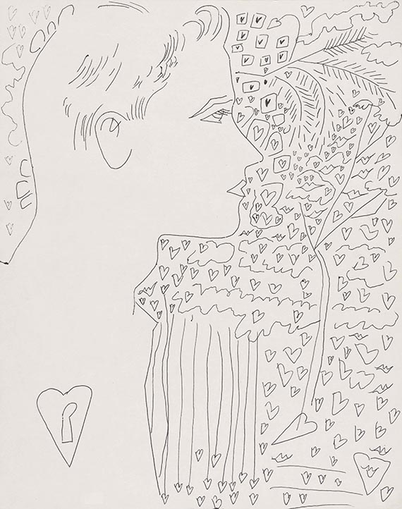 Warhol, Andy - Ball-point drawing
