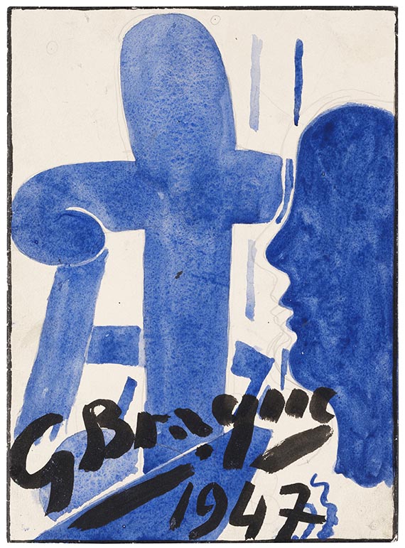 Braque, Georges - Watercolor