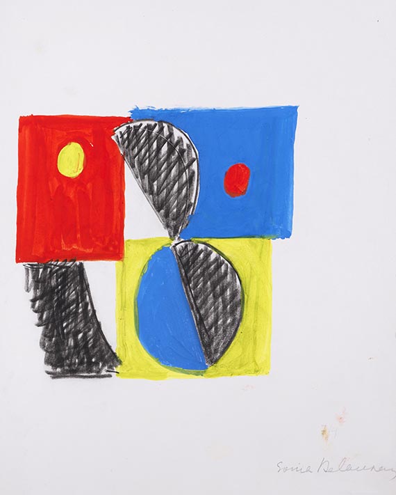 Delaunay-Terk, Sonia - Gouache