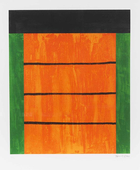 Förg, Günther - Lithograph in colors