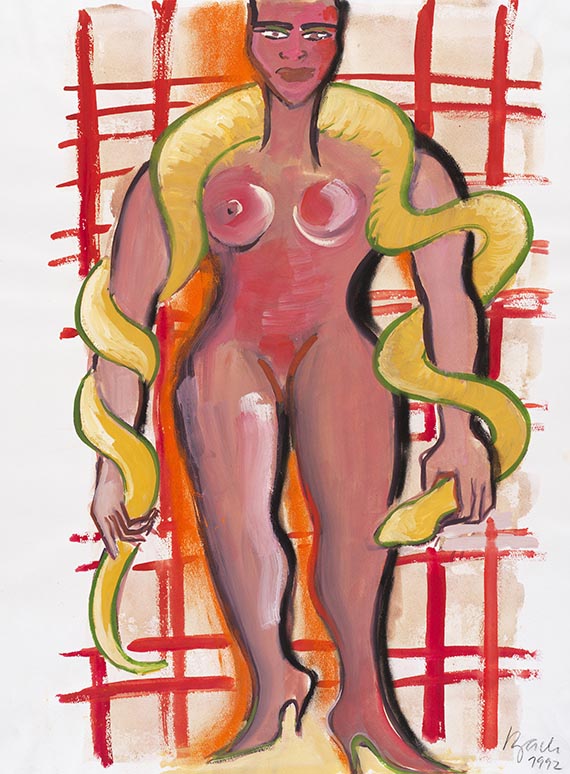 Bach, Elvira - Watercolor