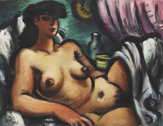 Masereel, Frans - Oil on canvas