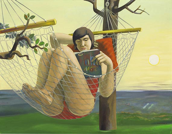 Mattheuer, Wolfgang - Oil on fibreboard