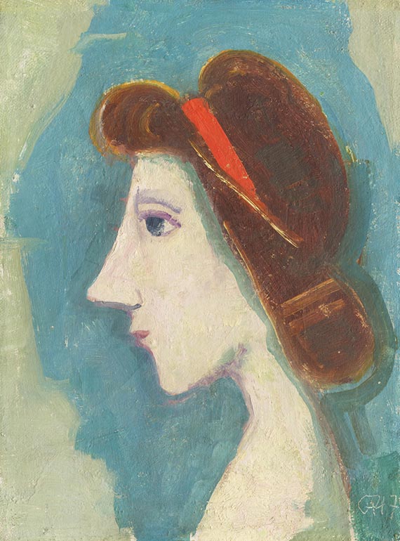 Hofer, Karl - Oil on canvas