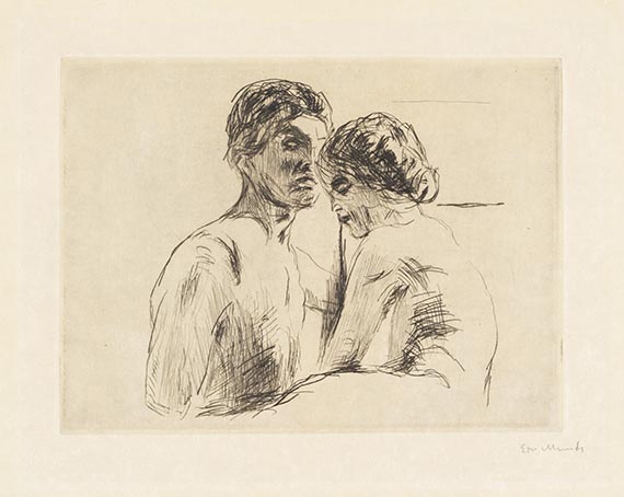 Munch, Edvard - Drypoint