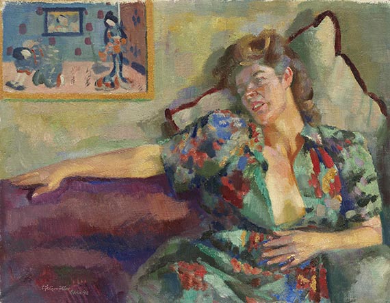 Felixmüller, Conrad - Oil on canvas