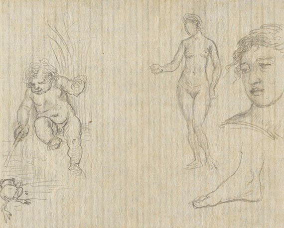 Hildebrand, Adolf von - Pencil drawing