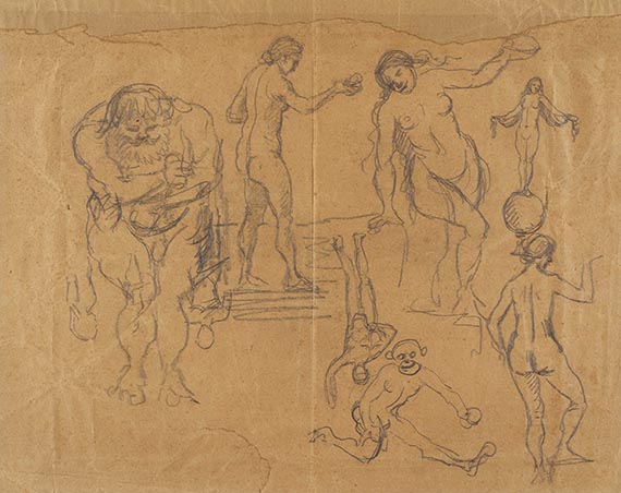 Hildebrand, Adolf von - Pencil drawing