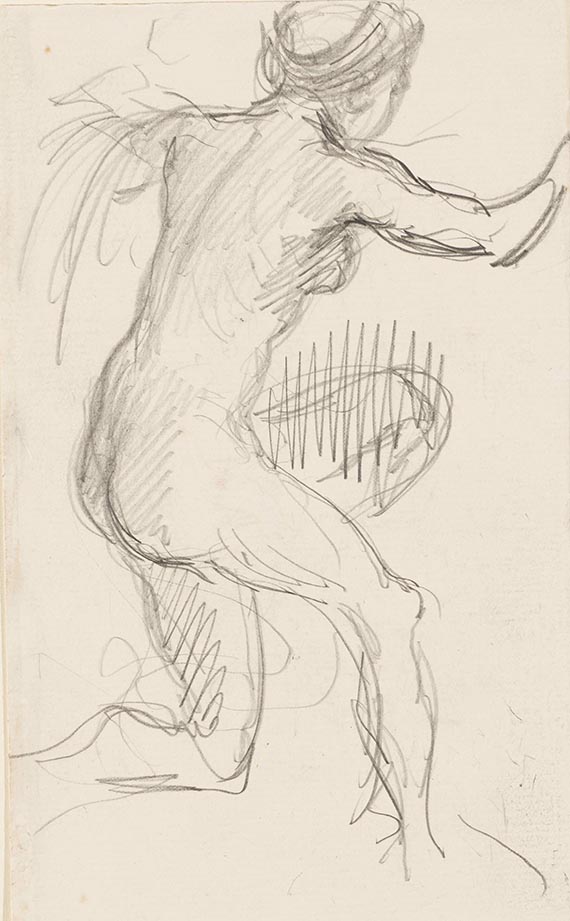 Hildebrand, Adolf von - Pencil drawing