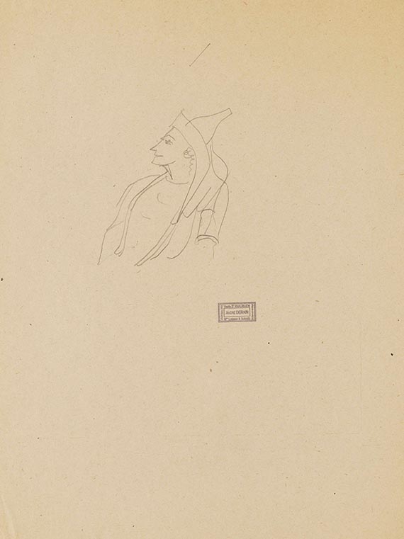 Derain, André - Pencil drawing