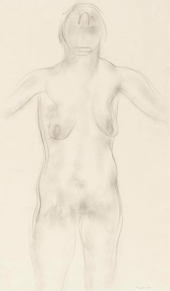 Fautrier, Jean - Pencil drawing